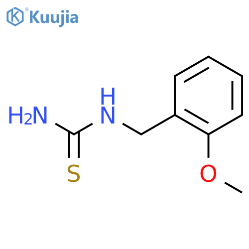 Thiourea,N-[(2-methoxyphenyl)methyl]- structure