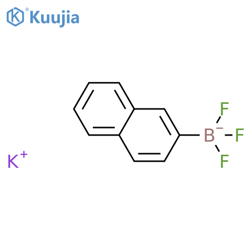 Potassium 2-naphthalenetrifluoroborate structure