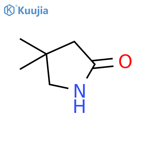 4,4-dimethylpyrrolidin-2-one structure