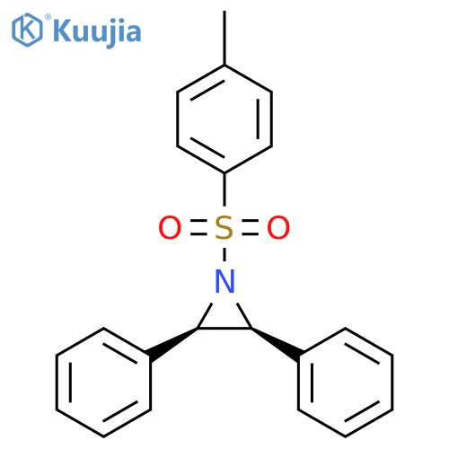 AZIRIDINE, 1-[(4-METHYLPHENYL)SULFONYL]-2,3-DIPHENYL-, (2S,3R)- structure