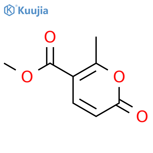 methyl6-methyl-2-methylene-2H-pyran-5-carboxylate structure