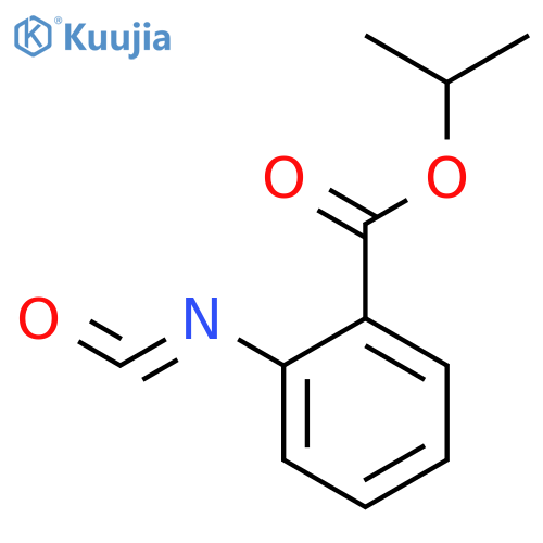 BENZOIC ACID, 2-ISOCYANATO-, 1-METHYLETHYL ESTER structure