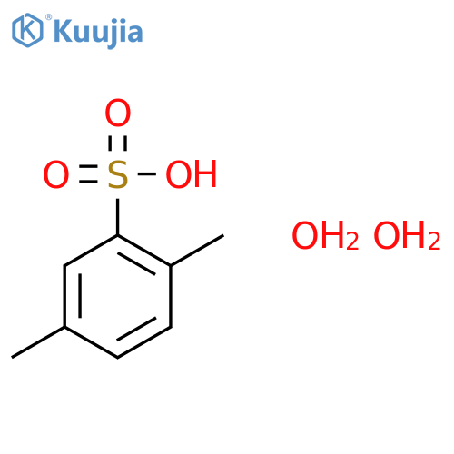 2,5-Dimethylbenzenesulfonic Acid Dihydrate structure