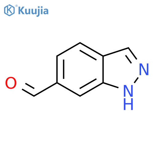 1H-Indazole-6-carbaldehyde structure