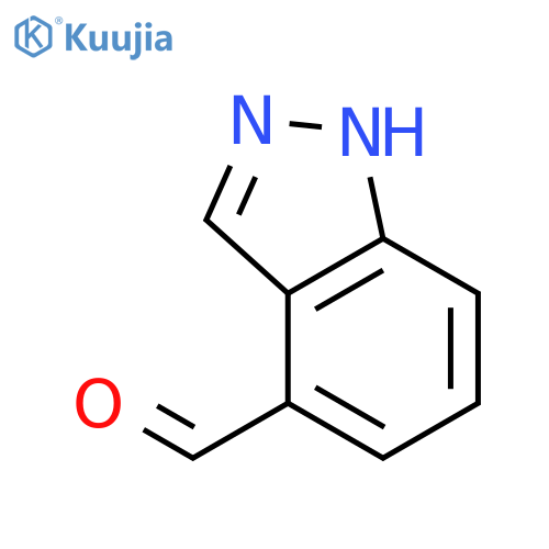 1H-Indazole-4-carbaldehyde structure