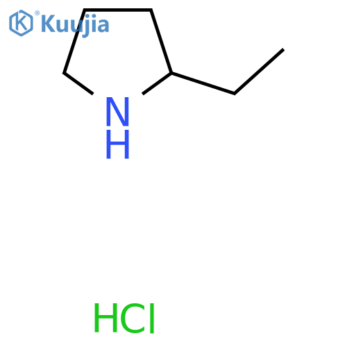 2-ethylpyrrolidine hydrochloride structure