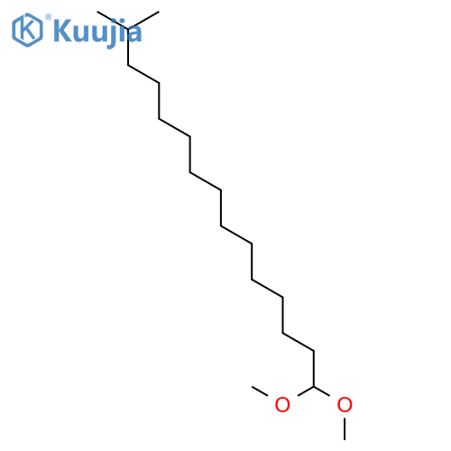 PENTADECANE, 1,1-DIMETHOXY-14-METHYL- structure