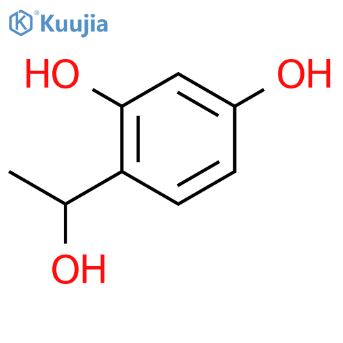 4-(1S)-1-hydroxyethylbenzene-1,3-diol structure