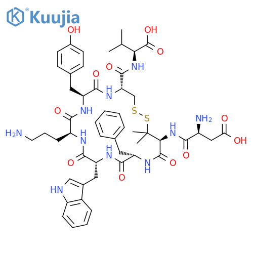 Urantide Trifluoroacetic Acid Salt structure