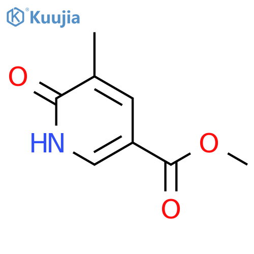Methyl 6-hydroxy-5-methylpyridine-3-carboxylate structure