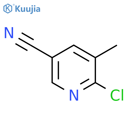 6-Chloro-5-methylnicotinonitrile structure