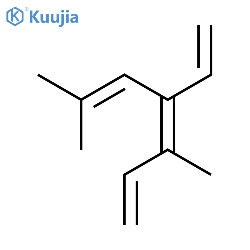 1,3,5-Heptatriene, 4-ethenyl-3,6-dimethyl- structure