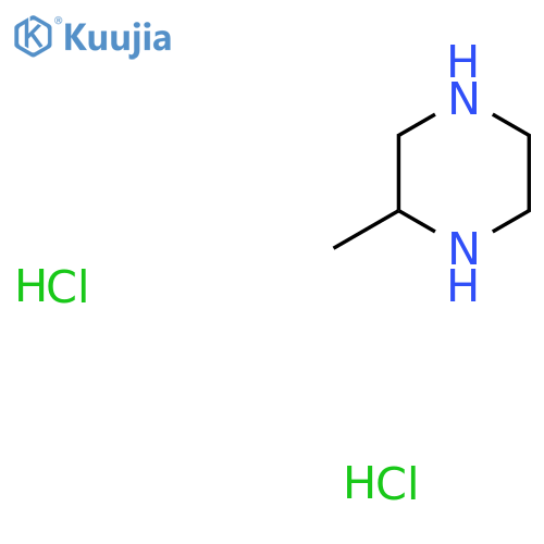 2-Methylpiperazine dihydrochloride structure