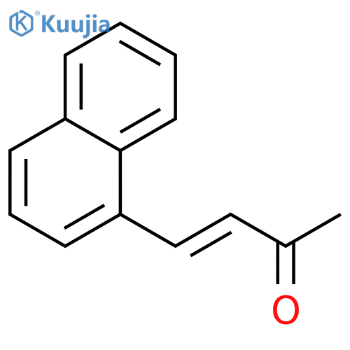 4-(1-naphthyl)-3-buten-2-one structure