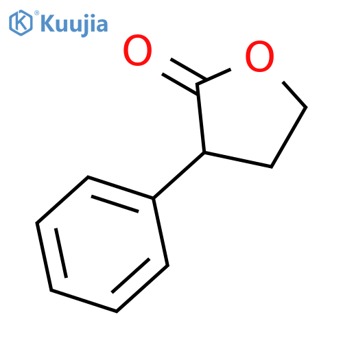 2(3H)-Furanone, dihydro-3-phenyl-, (±)- structure