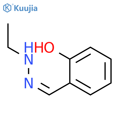 Benzaldehyde, 2-hydroxy-, ethylhydrazone, (Z)- structure