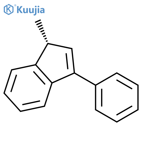 1H-Indene, 1-methyl-3-phenyl-, (R)- structure