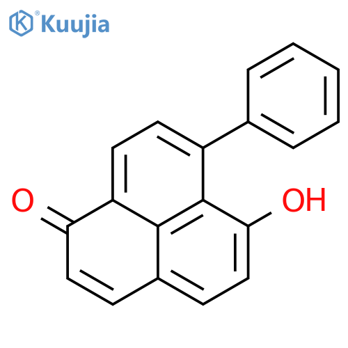 1H-PHENALEN-1-ONE, 6-HYDROXY-7-PHENYL- structure