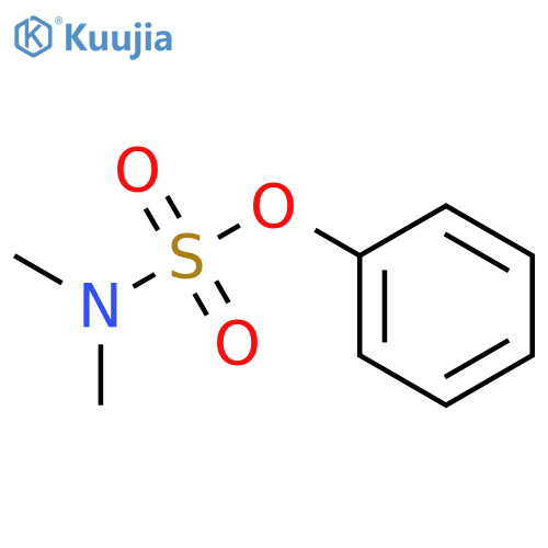 Sulfamic acid, dimethyl-, phenyl ester structure