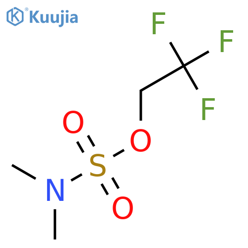SULFAMIC ACID, DIMETHYL-, 2,2,2-TRIFLUOROETHYL ESTER structure