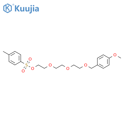 Ethanol, 2-[2-[2-[(4-methoxyphenyl)methoxy]ethoxy]ethoxy]-,4-methylbenzenesulfonate structure