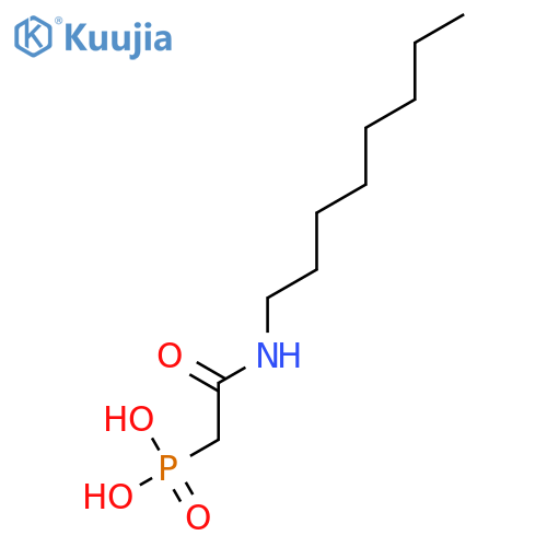Phosphonic acid, [2-(octylamino)-2-oxoethyl]- structure