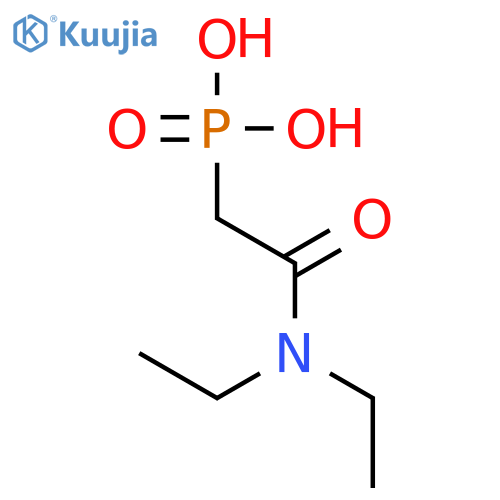 Phosphonic acid, [2-(diethylamino)-2-oxoethyl]- structure