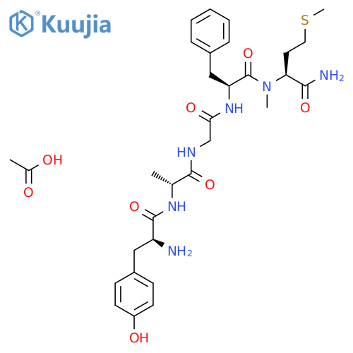 Metkephamid acetate structure