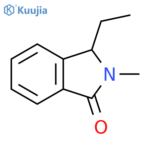 3-ethyl-2,3-dihydro-2-methyl-1H-Isoindol-1-one structure