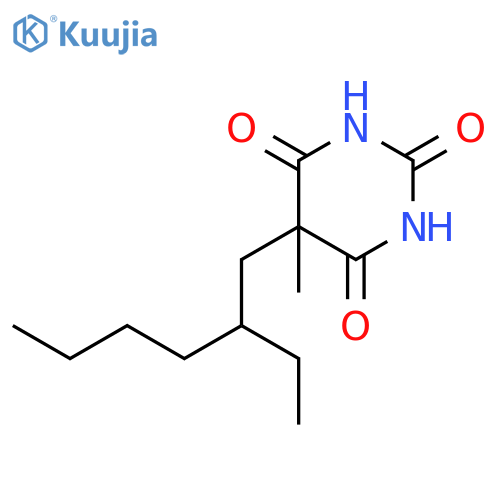 5-(2-ethylhexyl)-5-methylpyrimidine-2,4,6(1H,3H,5H)-trione structure