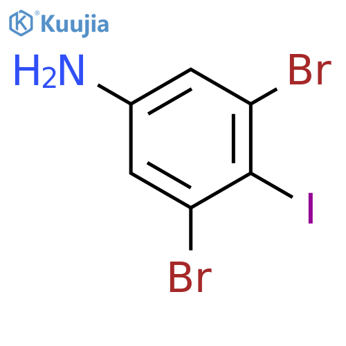 3,5-dibromo-4-iodoaniline structure
