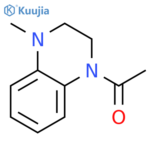 Quinoxaline, 1-acetyl-1,2,3,4-tetrahydro-4-methyl- (9CI) structure