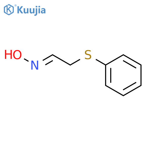 ACETALDEHYDE, 2-(PHENYLTHIO)-, OXIME structure