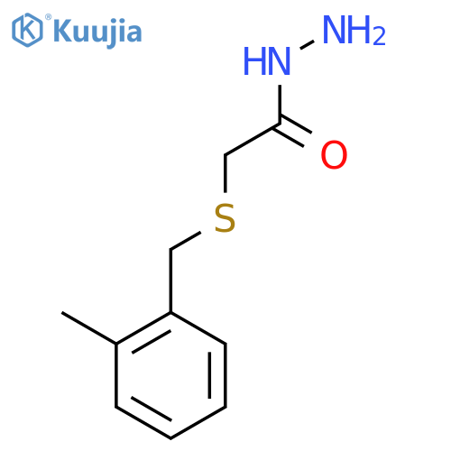 2-(2-Methylbenzyl)thioacetohydrazide structure