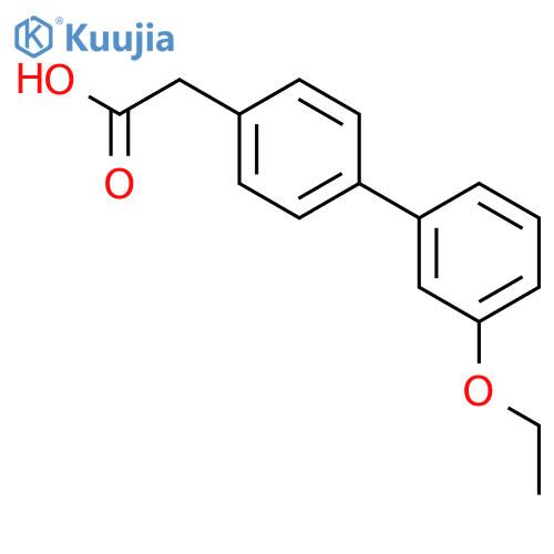 4-Biphenyl-(3'-Ethoxy)Acetic Acid structure