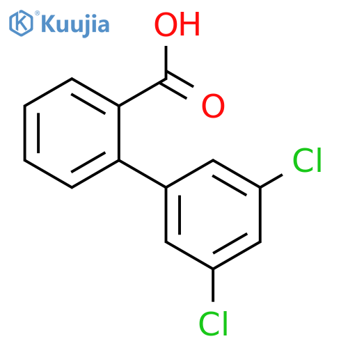 2-Biphenyl-3',5'-Dichloro-Carboxylic Acid structure