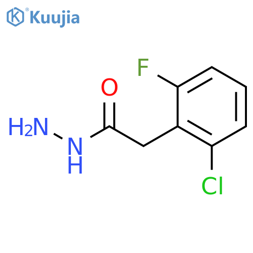 2-(2-Chloro-6-fluorophenyl)acetohydrazide structure