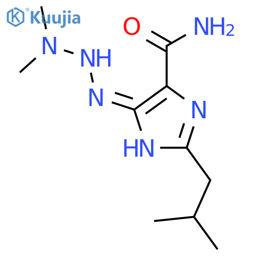 1H-Imidazole-4-carboxamide,5-(3,3-dimethyl-1-triazen-1-yl)-2-(2-methylpropyl)- structure