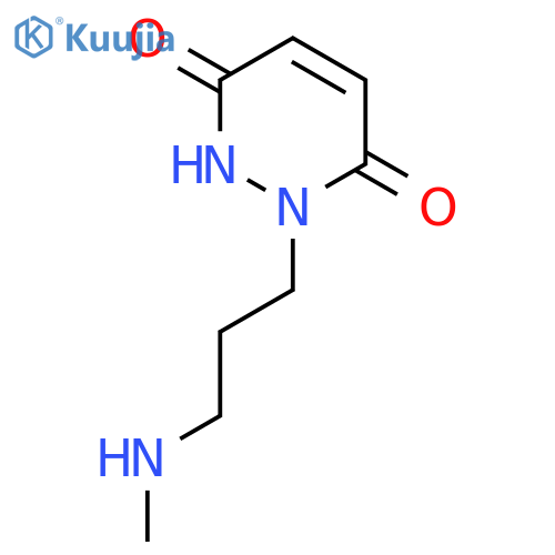3,6-PYRIDAZINEDIONE, 1,2-DIHYDRO-1-[3-(METHYLAMINO)PROPYL]- structure
