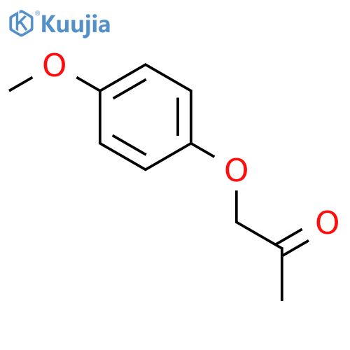 1-(4-Methoxyphenoxy)acetone structure
