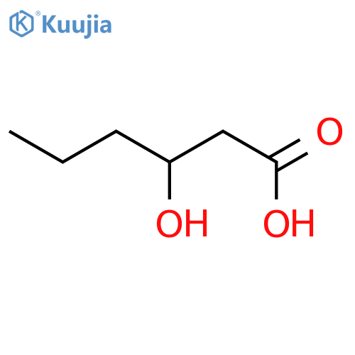 (3S)-3-hydroxyhexanoic acid structure