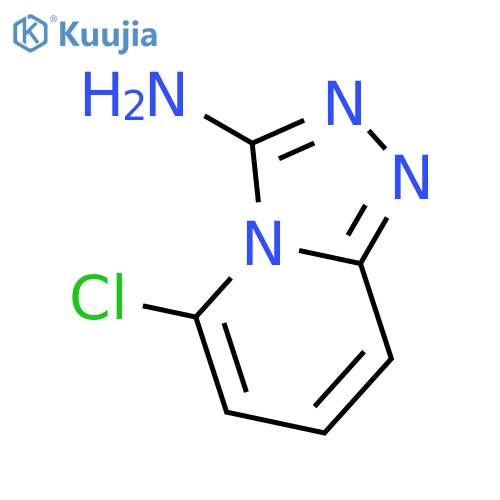 5-Chloro-[1,2,4]triazolo[4,3-a]pyridin-3-amine structure