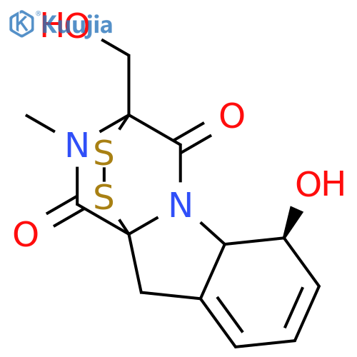 Gliotoxin structure