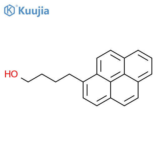 1-Pyrenebutanol structure