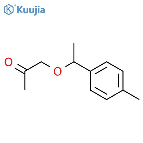 2-PROPANONE, 1-[1-(4-METHYLPHENYL)ETHOXY]- structure
