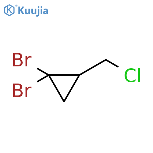 1,1-Dibromo-2-(chloromethyl)cyclopropane structure