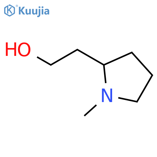 1-Methyl-2-pyrrolidineethanol structure