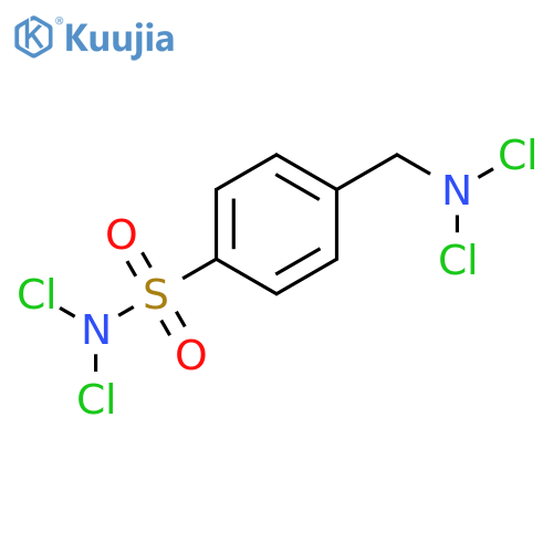 Benzenesulfonamide, N,N-dichloro-4-[(dichloroamino)methyl]- structure
