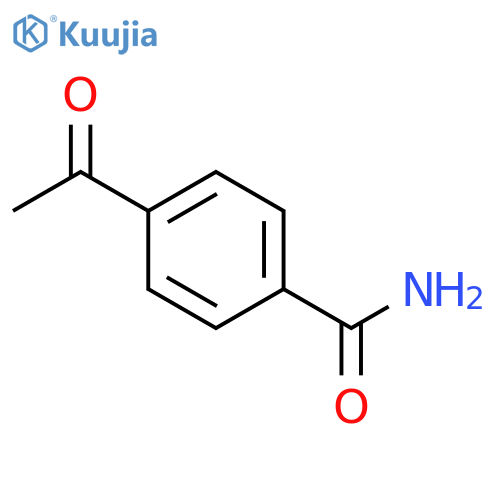 4-Acetylbenzamide structure