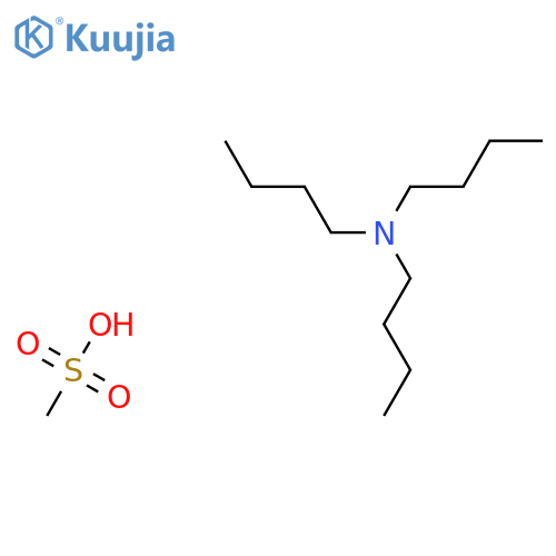 1-Butanamine, N,N-dibutyl-, methanesulfonate structure